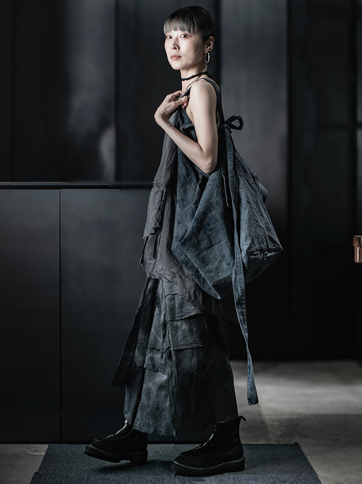 ATELIER SUPPAN<br>WOMENS Torn Skirt / E26-48