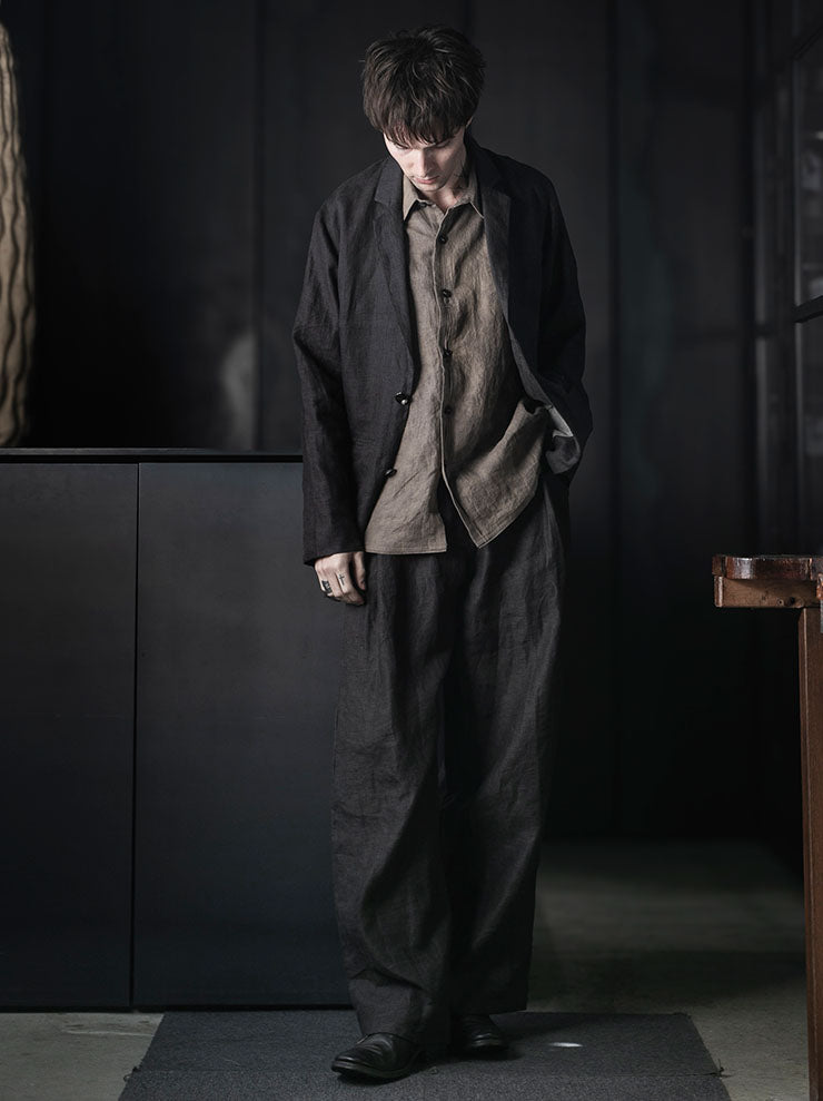toward(s)<br>WELT SHIRT IN RUST DYDED HEMP / Rust Beige