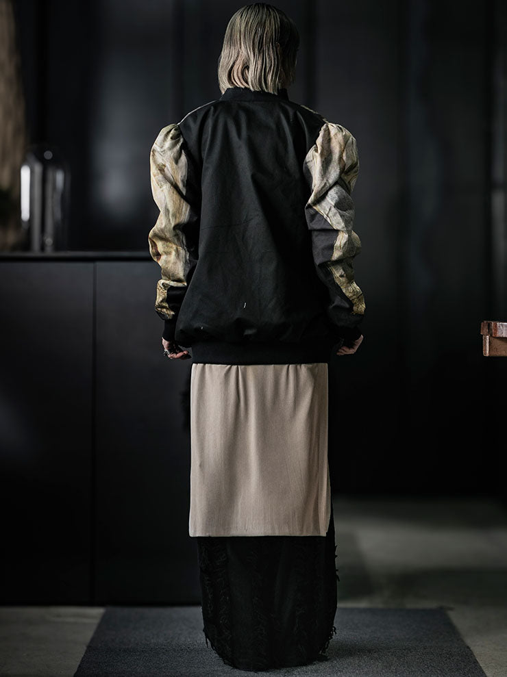 IA LONDON<br>WOMENS VICTORIA BOMBER JACKET / VICTORIAN APRON AND BLOUSE PRINT