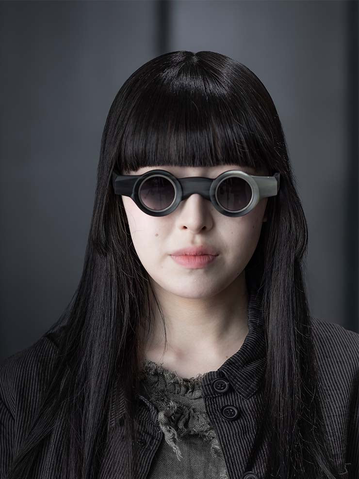 RIGARDS × ZIGGY CHEN<br/>GENUINE HORN フレームサングラス / BLACK & WHITE / RG1940ZC