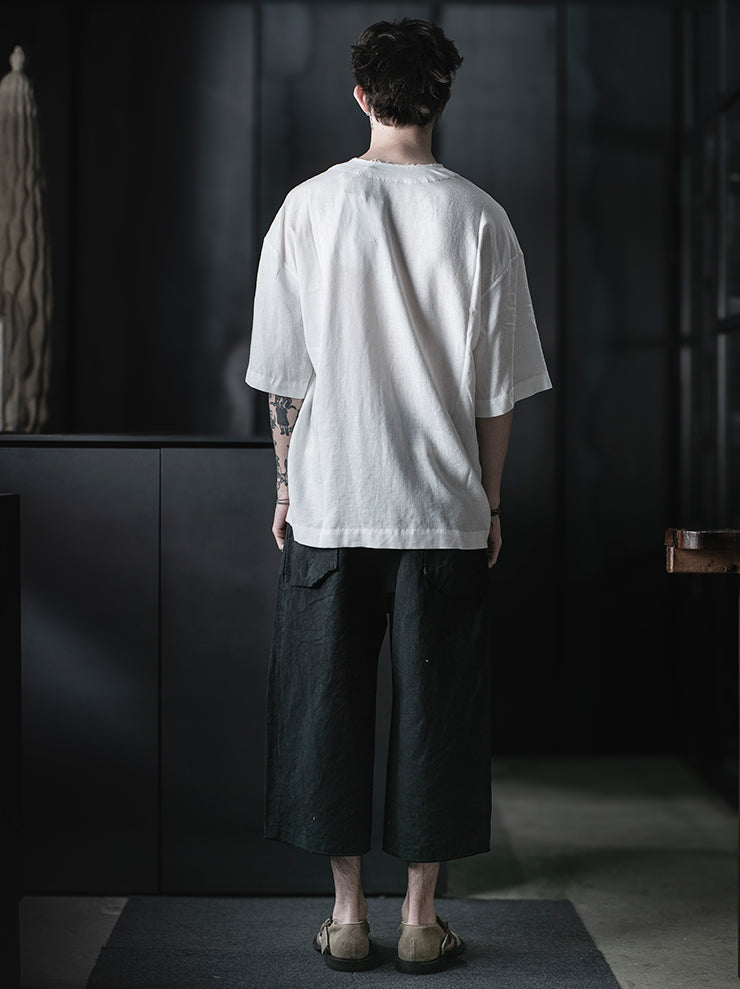 MONAD<br>Nakamura Shorts / Handdyed GreyNakamura-Shorts