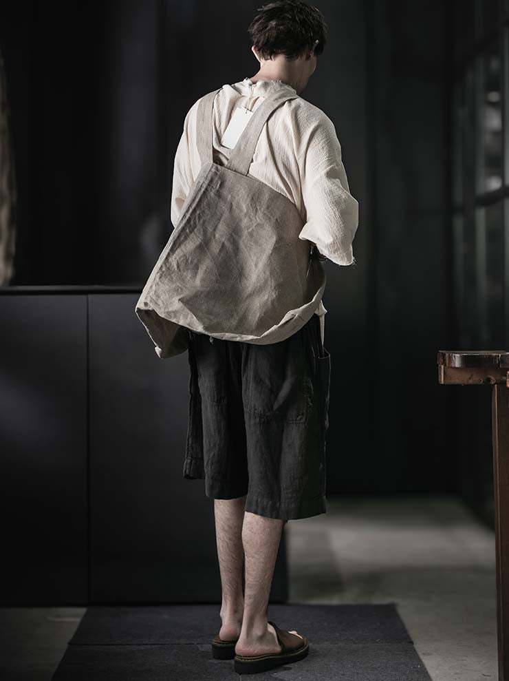 GATHERING<br>Farmer Shorts / BLACK
