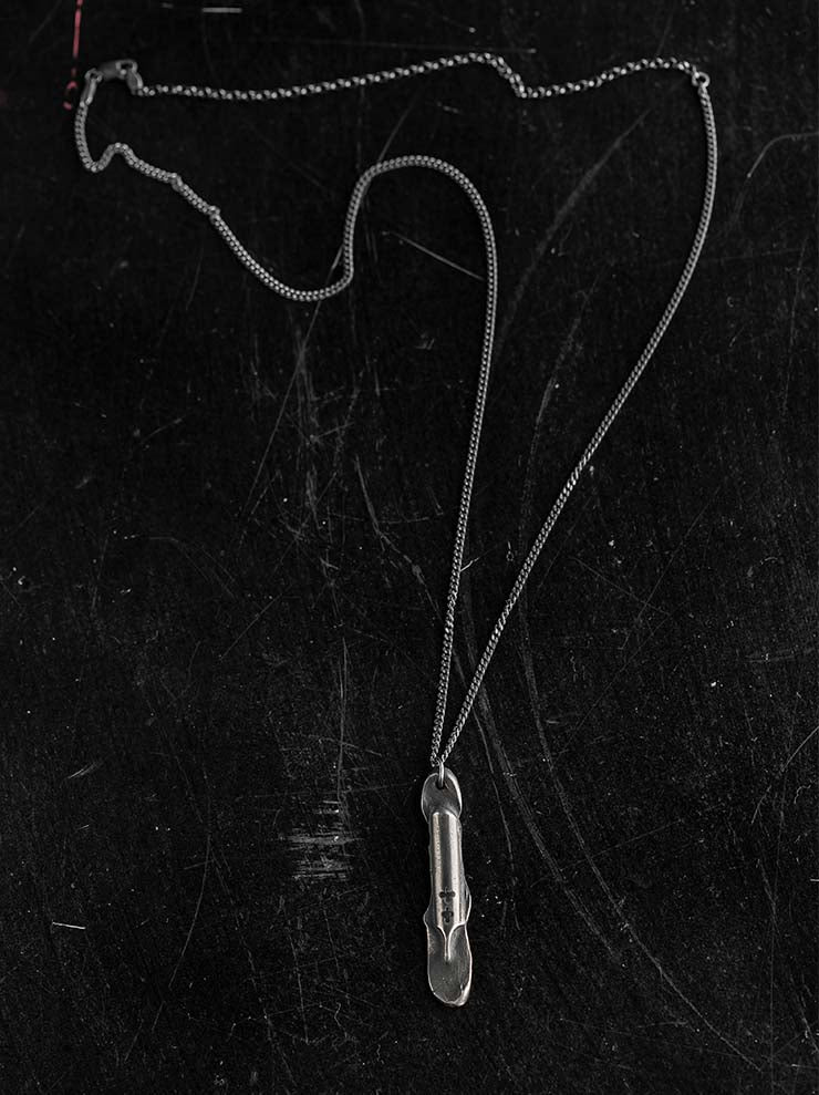 DETAJ<br>FRAGMENS OF REMINISCENCE SILVER NECKLACE / FR-PEN-N01