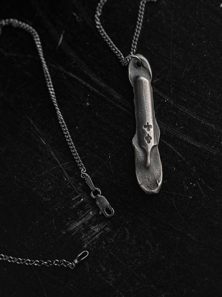DETAJ<br>FRAGMENS OF REMINISCENCE SILVER NECKLACE / FR-PEN-N01
