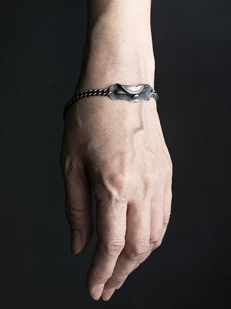 DETAJ<br> FRAGMENS OF REMINISCENCE SILVER BRACELET / FR-WATCH-B01