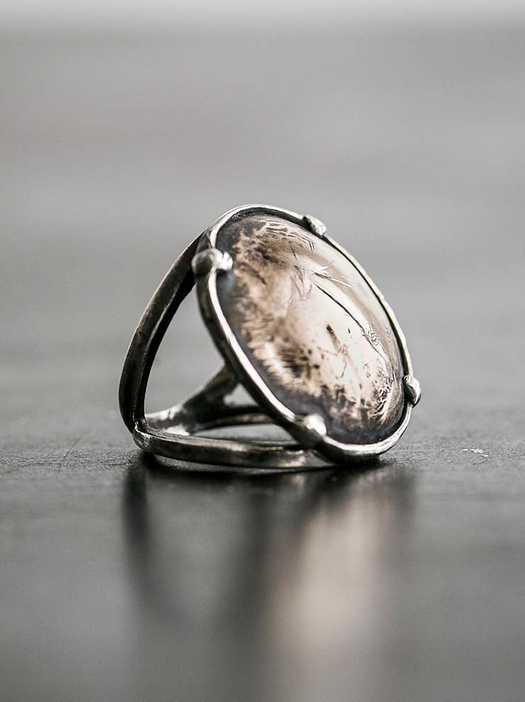 DETAJ <br>DOME GOLD RING