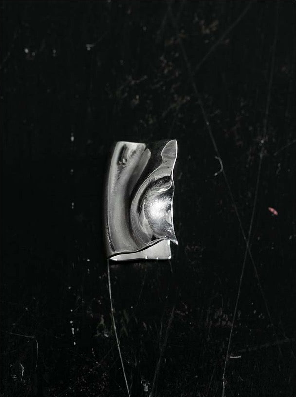 UMA WANG x DETAJ<br>25AW SILVER EAR CUFF / UD-25AW-E02-R