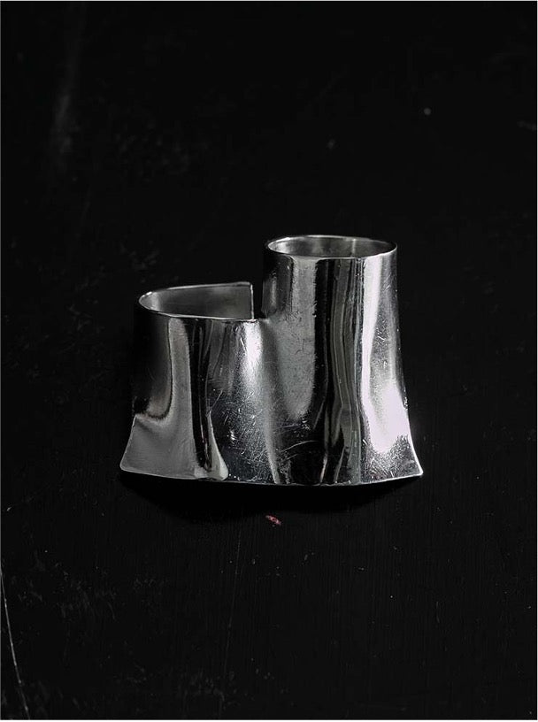 UMA WANG x DETAJ<br> 25AW SILVER RING / UD-25AW-R01-L