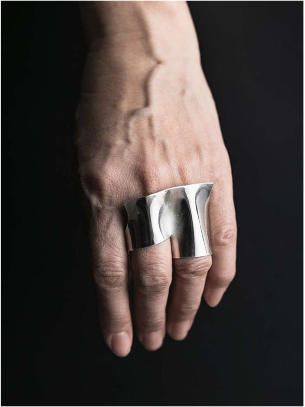 UMA WANG x DETAJ<br> 25AW SILVER RING / UD-25AW-R01-L