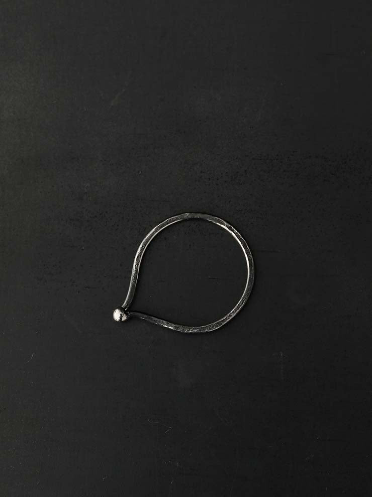 DETAJ <br>PIN SILVER RING / PIN-R12