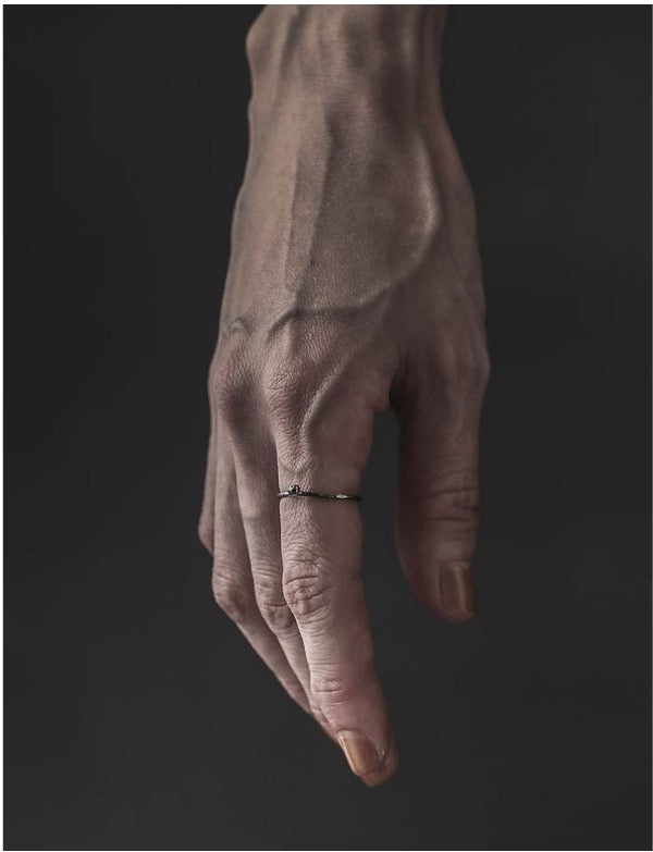 DETAJ <br>SEED SILVER RING / SEED-S-C
