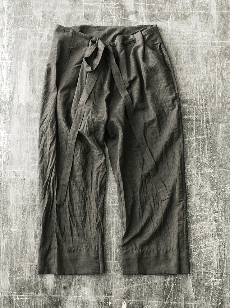 ATELIER SUPPAN<br> WOMENS front tie pants