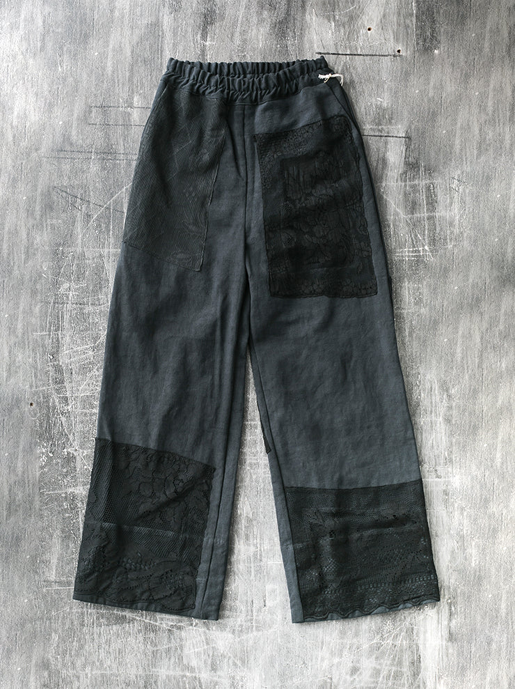 By Walid<br> Women's Mavis Trousers BLACK