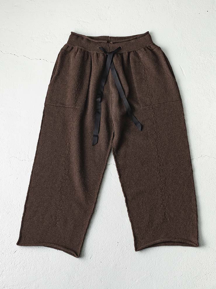 DANIEL ANDRESEN<br> Cormorant long fit trousers / Chocolate