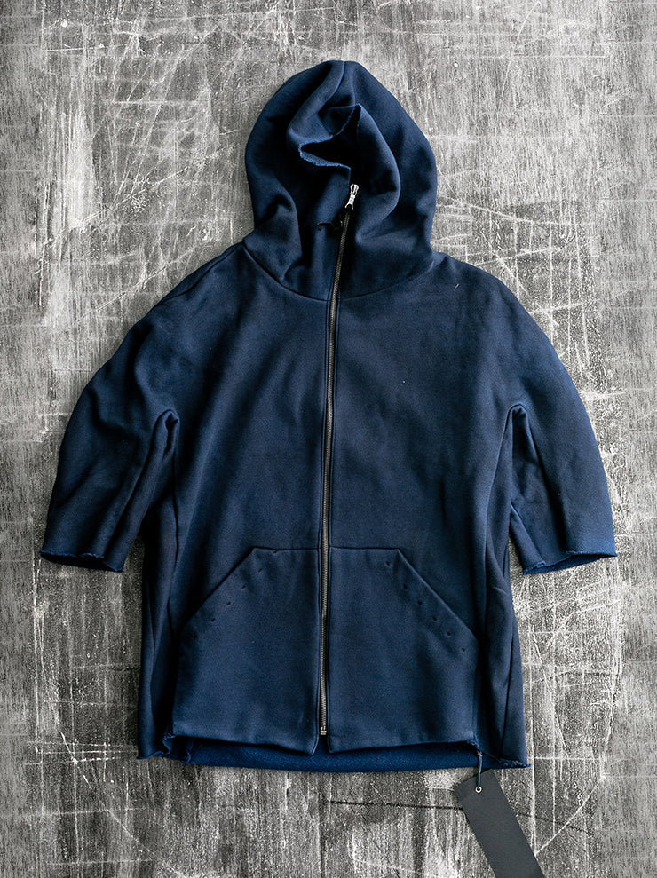 MATiAS<br> Zip hoodie fleece top INDIA BLUE