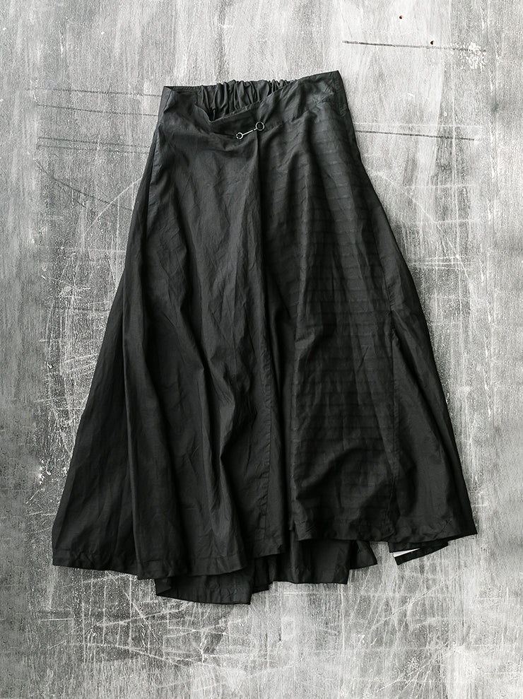 ATELIER SUPPAN<br> WOMENS mixed material skirt