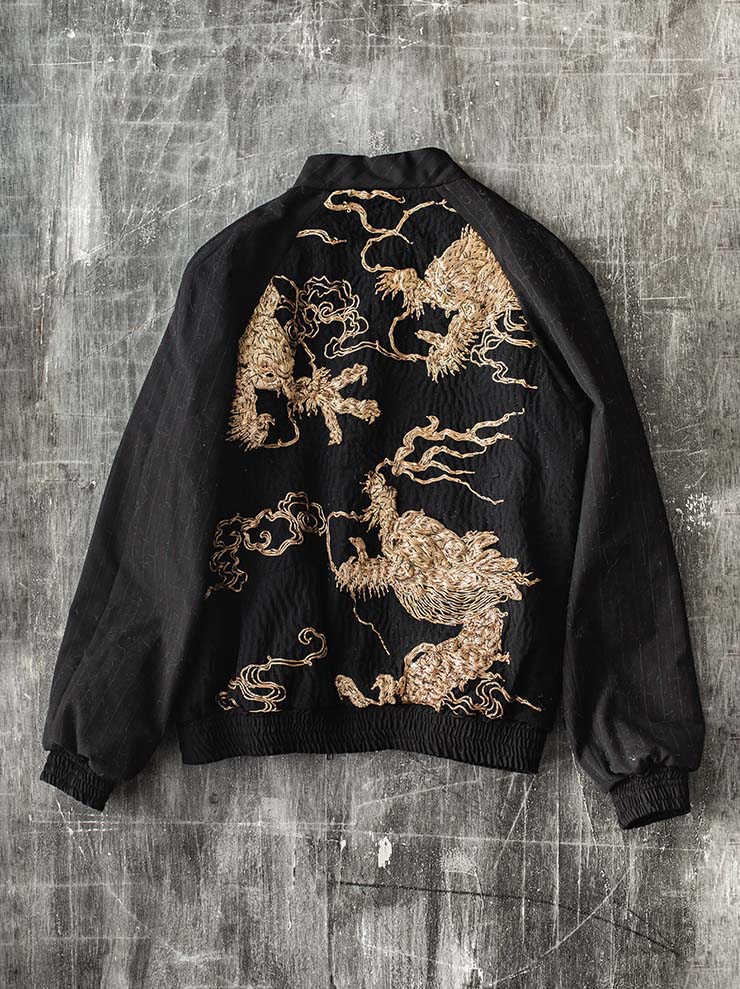 By Walid<br> UNISEX Otto Bomber Jacket / DRAGON M