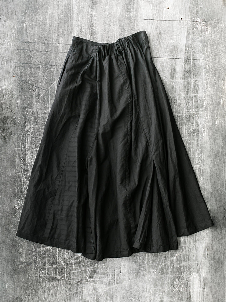 ATELIER SUPPAN<br> WOMENS mixed material skirt
