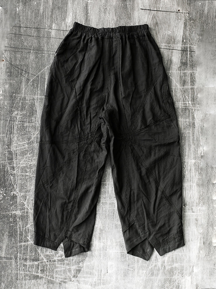 By Walid<br> Men's Artem Trousers BLACK