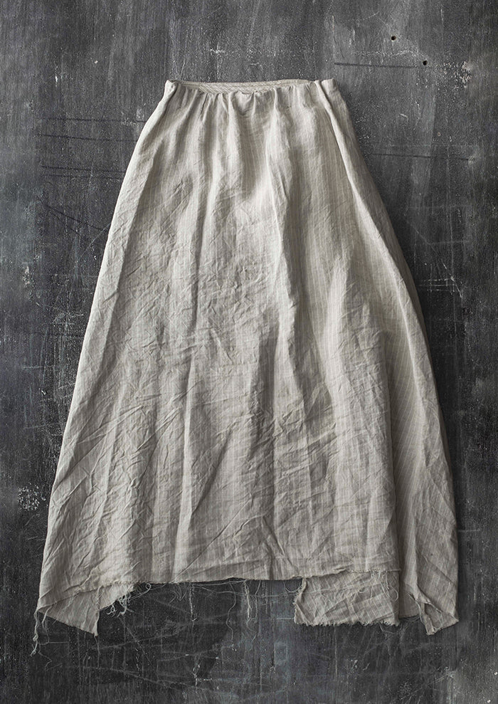 ATELIER SUPPAN<br> WOMENS Heavy Linen Skirt