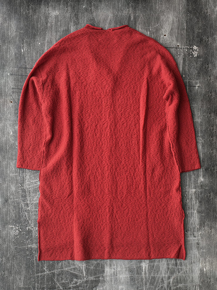 DANIEL ANDRESEN<br> ECHINECEA knit dress / RED
