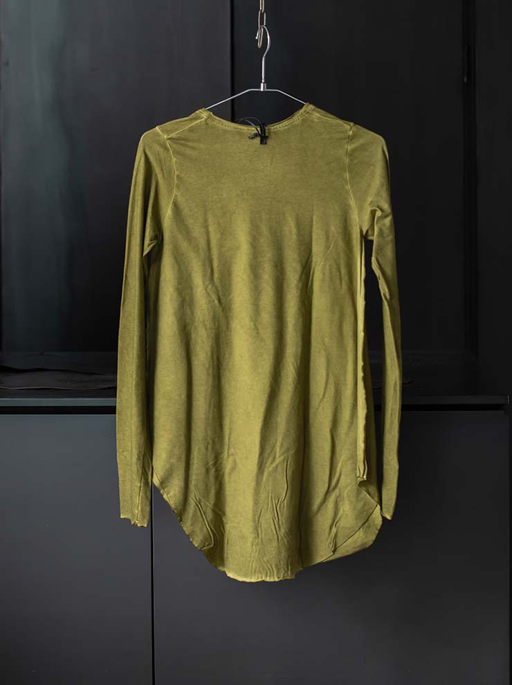 s°n / serien°umerica<br> WOMENS Loose long sleeve T-shirt Cold-dyed / CEDRO