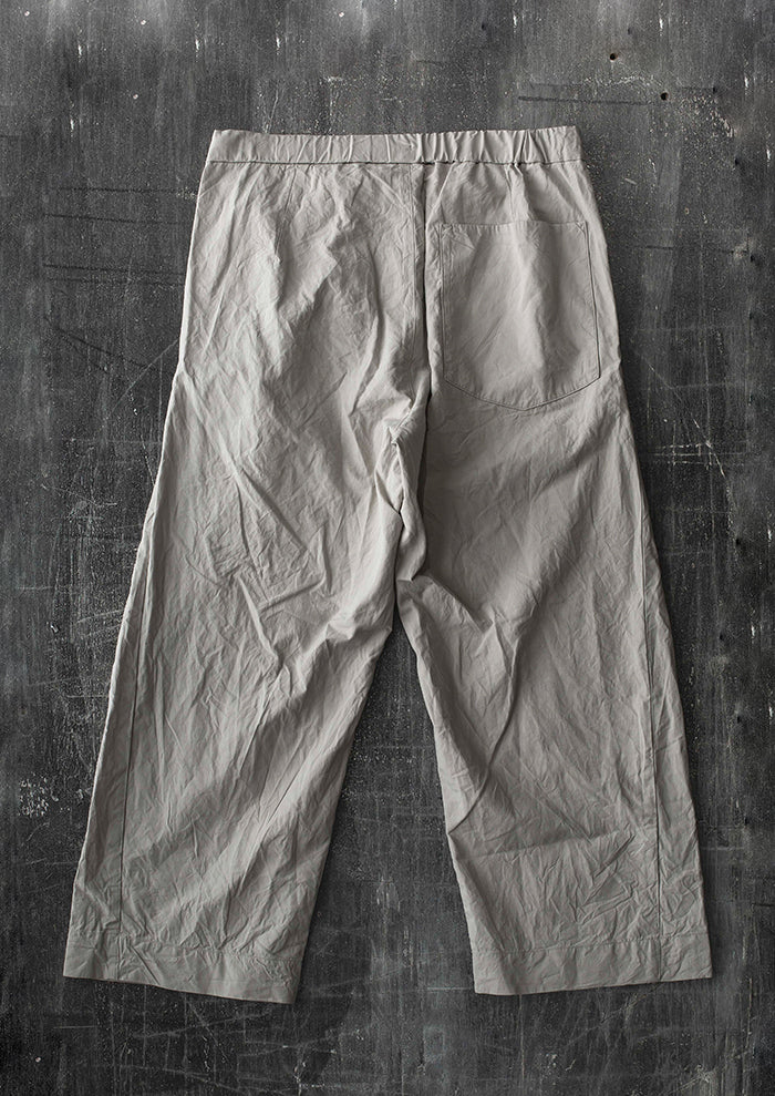 ATELIER SUPPAN<br> MENS large trousers / OFF WHITE