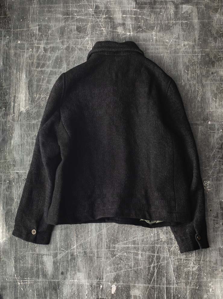 ATELIER SUPPAN <br>UNISEX re-edition wool hemp jacket