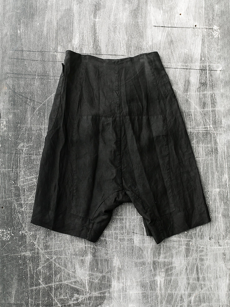 ATELIER SUPPAN<br> WOMENS linen shorts