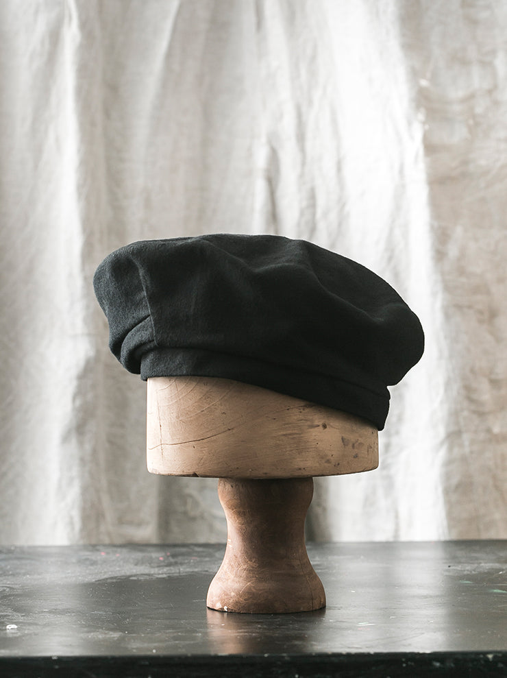 HORISAKI<br>THBASC コットンベレー帽 BLACK