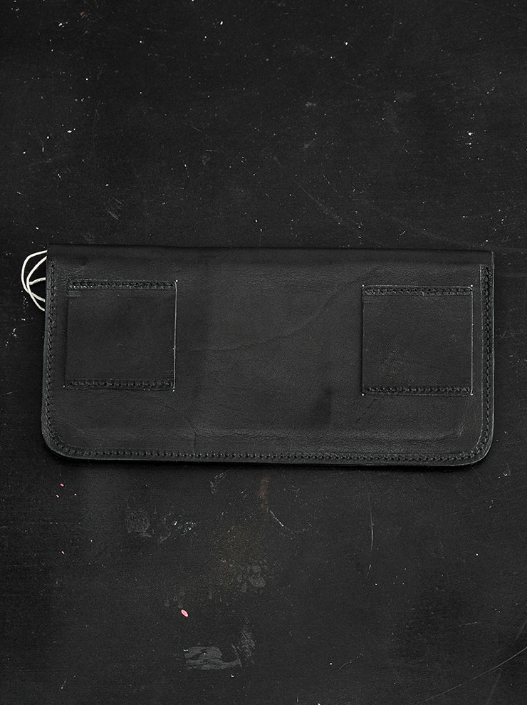 GUIDI<br> Large wallet WT03 BLKT / PRESSED KANGAROO