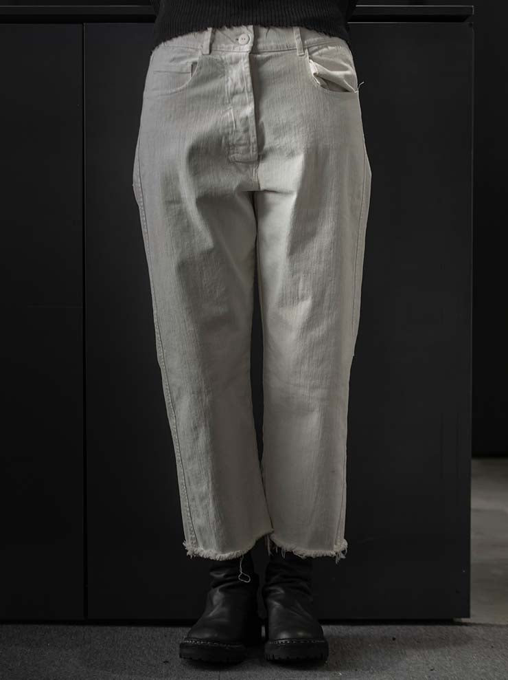 s°n / serien°umerica<br> WOMENS Classic 5 pocket denim trousers / CALCE