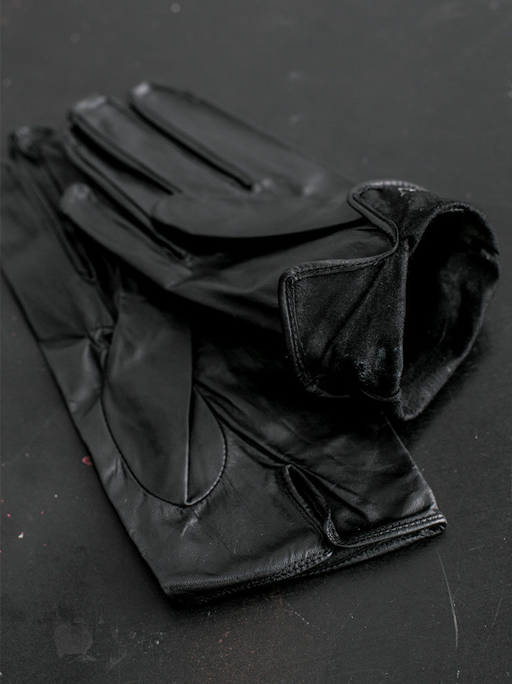 EMATYTE<br />WOMENS Kangaroo Leather Gloves / BLACK