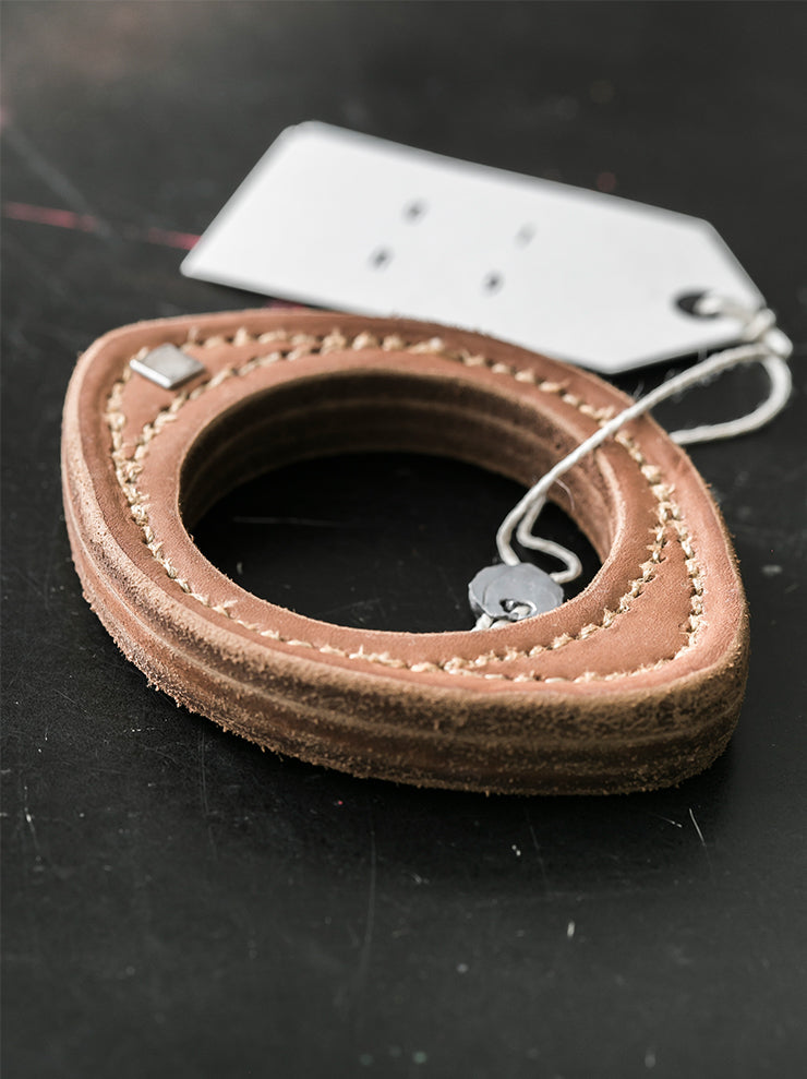 GUIDI<br> Leather bracelet S11 WHEAT CV58T / CUOIO FULL GRAIN