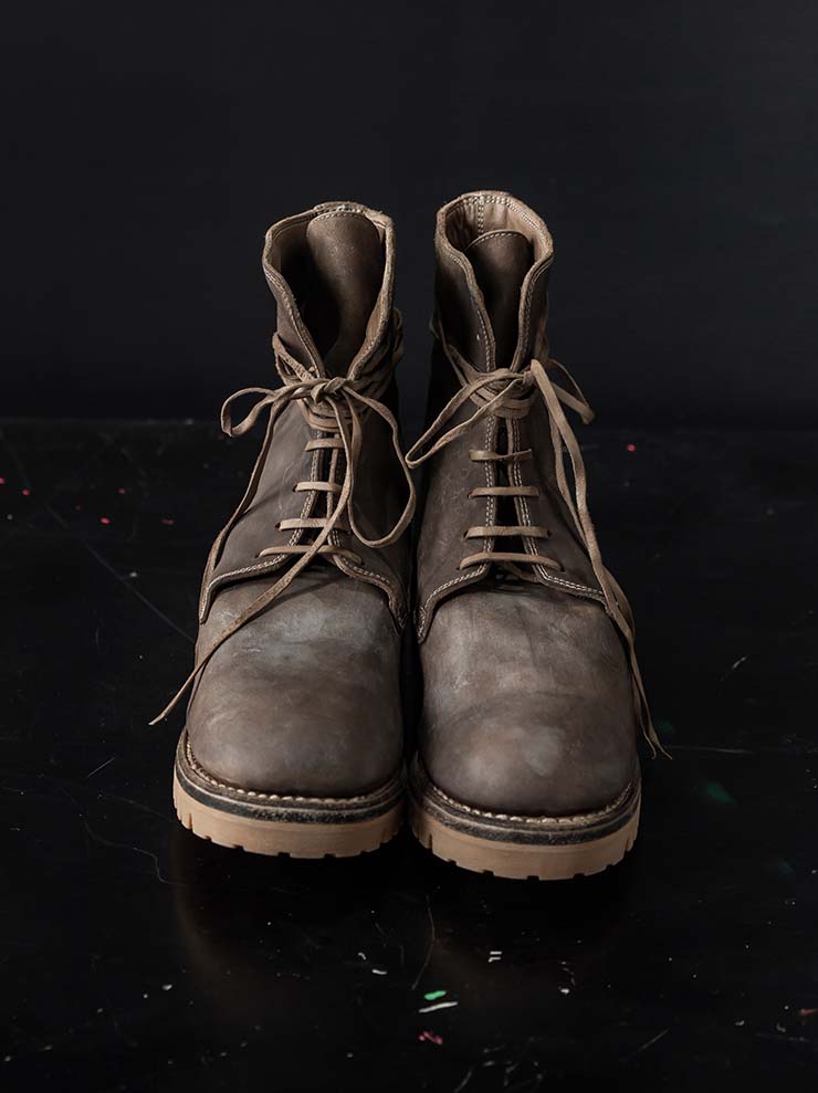 GUIDI<br> MENS Lace-up boots 795V CO93T / CORDOVAN CONT