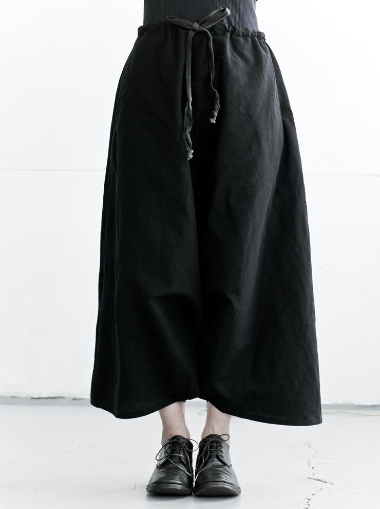 A DICIANOVEVENTITRE<br> Women's Easy Skirt Pants cd01/ BLACK