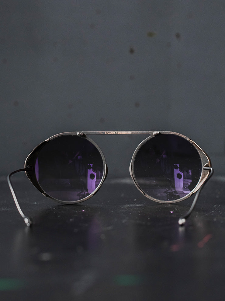 RIGARDS × BORIS BIDJAN SABERI<br> TITANIUM frame sunglasses / ANTIQUE BRONZE / RG1011BBS
