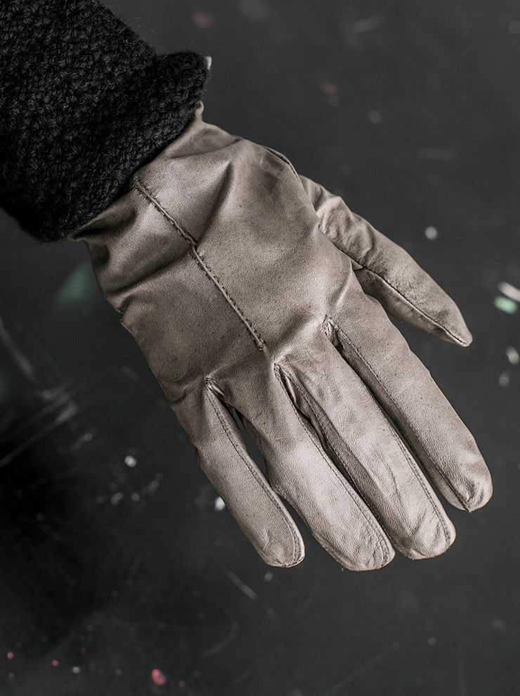 EMATYTE<br> WOMENS Kangaroo Leather Gloves / DARK GREEN