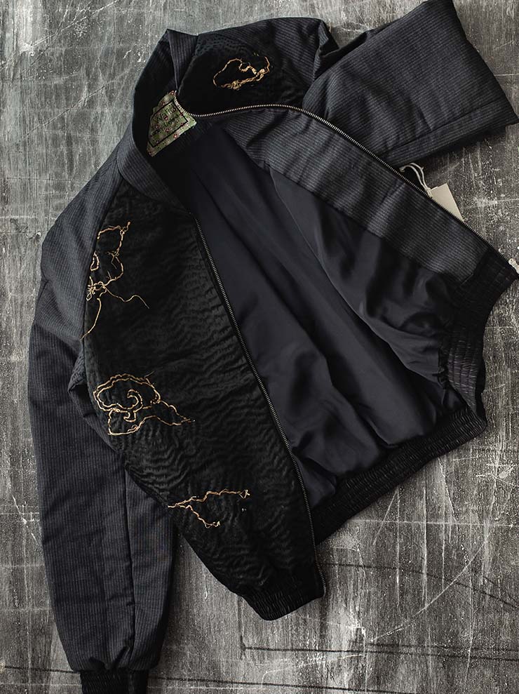 By Walid<br> UNISEX Otto Bomber Jacket / DRAGON L