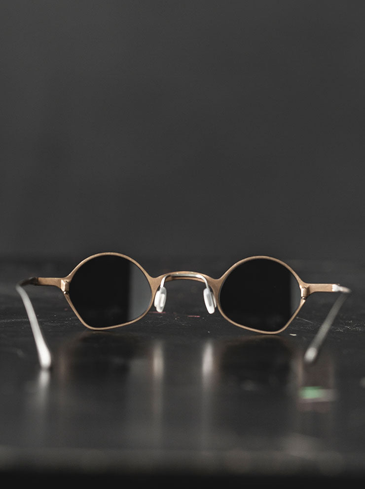 RIGARDS<br> Copper &amp; titanium frame sunglasses / VINTAGE COPPER / RG1923CU
