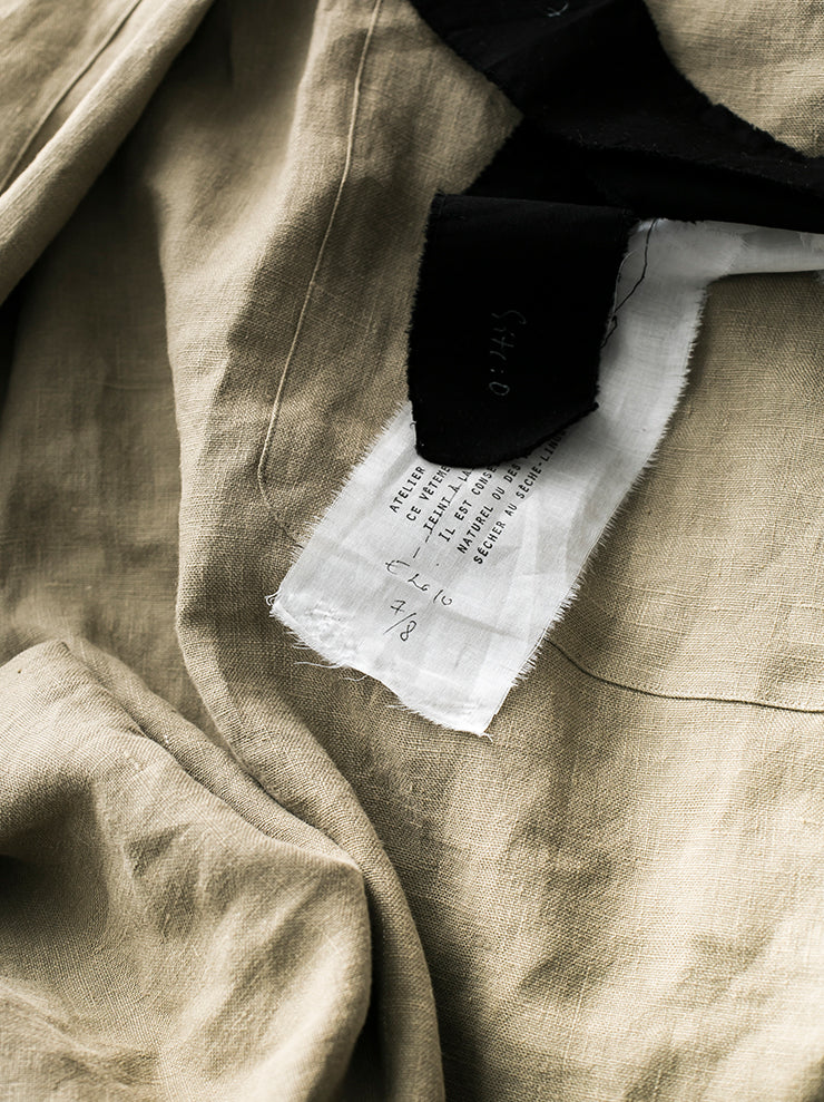ATELIER SUPPAN<br> WOMENS linen overalls