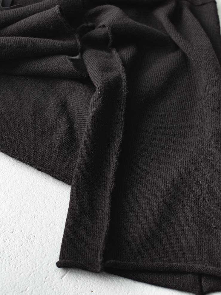 DANIEL ANDRESEN<br> Cormorant long fit trousers / BLACK