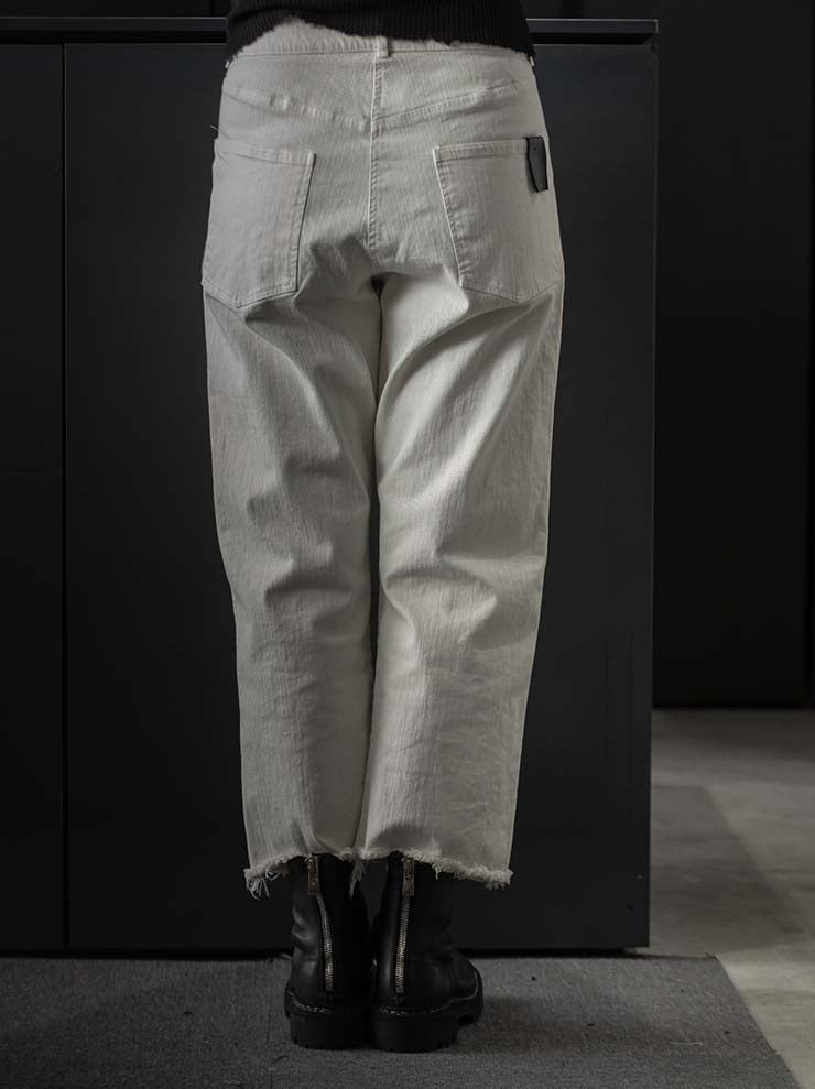 s°n / serien°umerica<br> WOMENS Classic 5 pocket denim trousers / CALCE