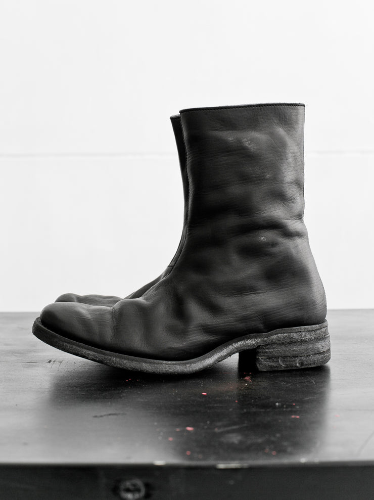 A DICIANOVEVENTITRE<br> Women's side zip boots ST9 / BLACK