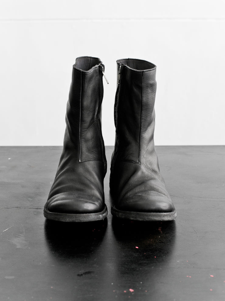 A DICIANOVEVENTITRE<br> Women's side zip boots ST9 / BLACK