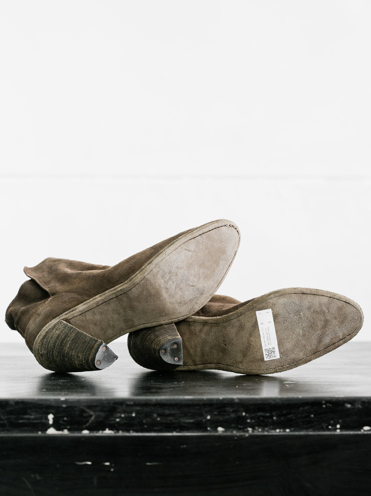 GUIDI<br> Women's heel ankle boots MC87CU CV09T / KANGAROO REVERSE
