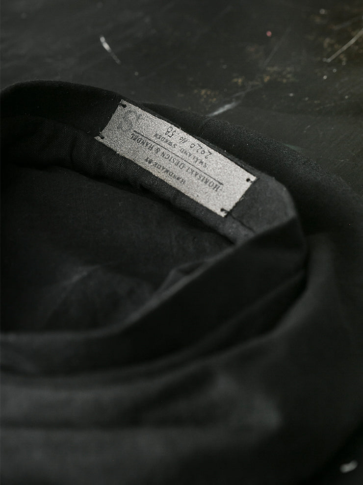 HORISAKI<br> THBASC Cotton Beret BLACK