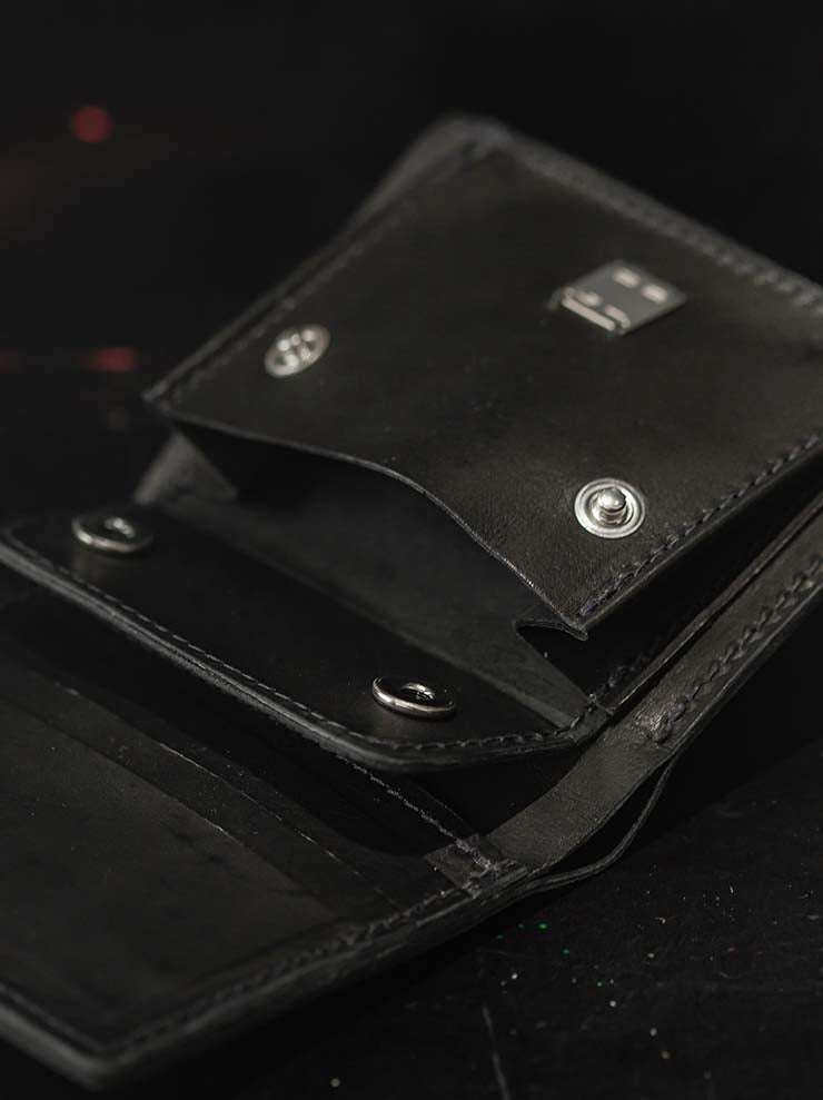 GUIDI<br> Zip wallet PT3 BLKT / PRESSED KANGAROO