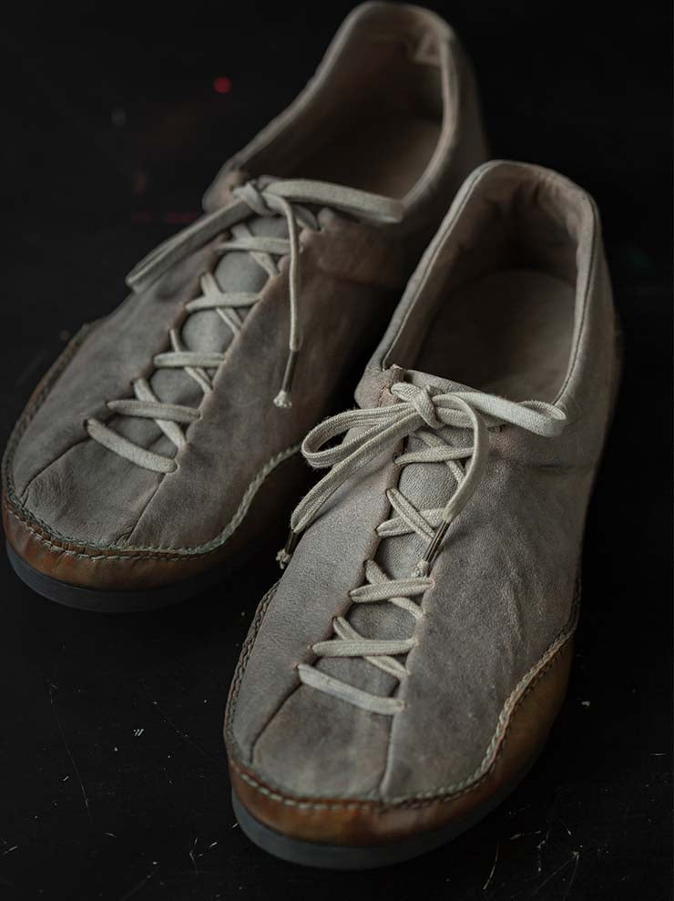 EMATYTE<br> MENS Kangaroo Leather Shoes / CRUST