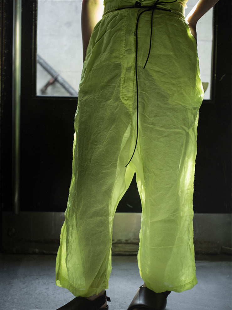 RUNDHOLZ DIP<br> WOMENS cotton trousers / SPRING